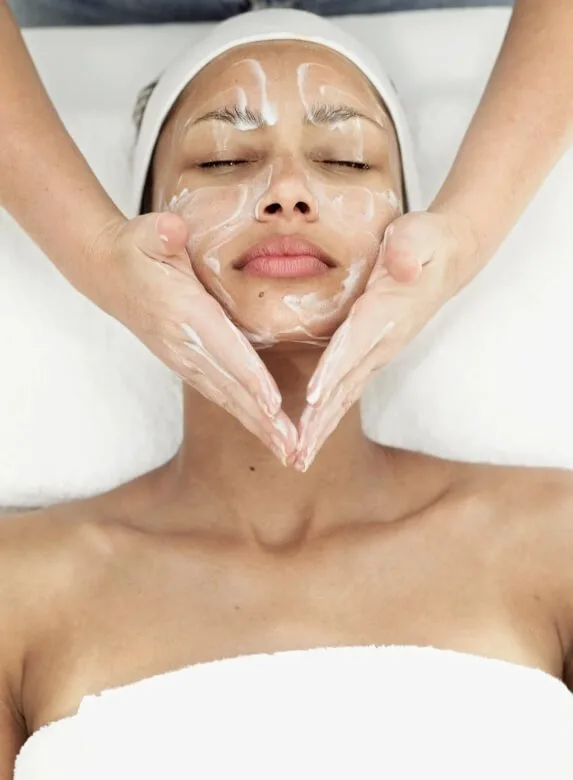 Custom botanical facial treatment at Salon and Spa Botanica