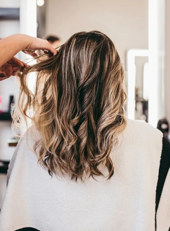 AVEDA hair styling and dimensional color at Salon and Spa Botanica