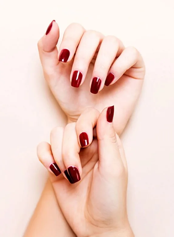 Luxurious AVEDA spa manicure at Salon and Spa Botanica